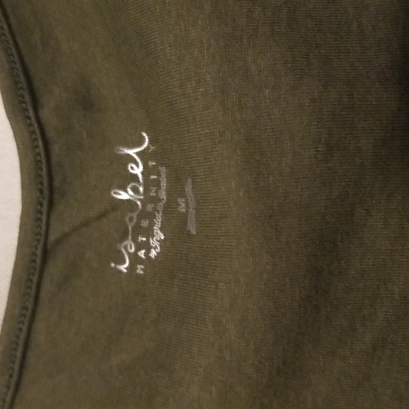 Isabella Maternity tank top size med olive green - Picture 2 of 2